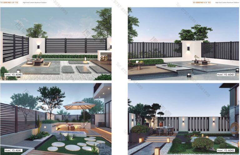 Customized Outdoor Fence